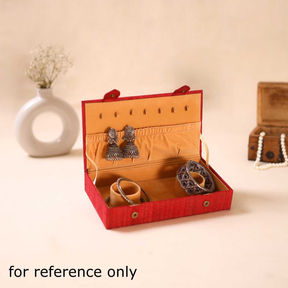 Kalamkari Handpainted Jewellery Box by Dwaraka Plus 07