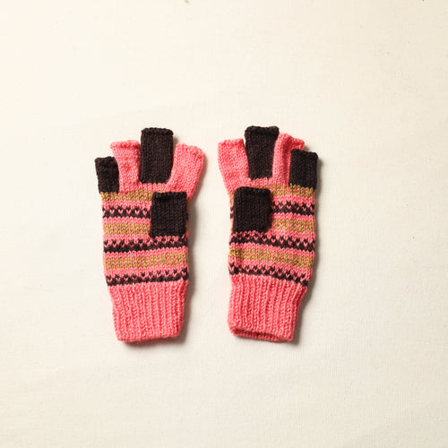 Kumaun Hand Knitted Woolen Gloves (Adult) 12