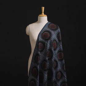 Ajrakh Hand Block Print Natural Dyed Cotton Hakoba Fabric 87