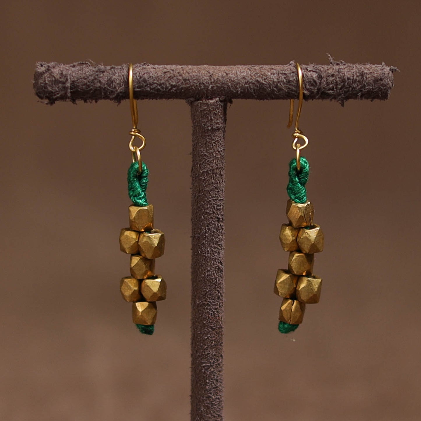 Tribal Odisha Dokra Threadwork Handmade Earrings 101