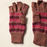 Kumaun Hand Knitted Woolen Gloves (Adult) 13