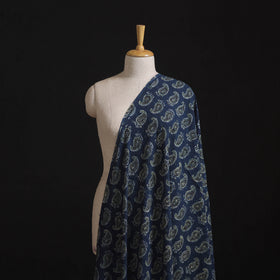 Ajrakh Hand Block Print Natural Dyed Cotton Hakoba Fabric 88