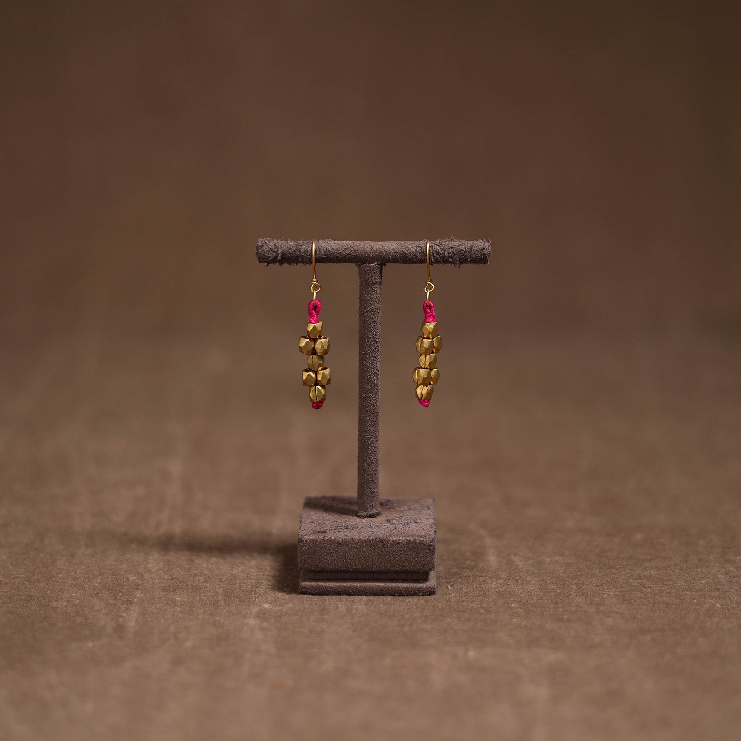 Tribal Odisha Dokra Threadwork Handmade Earrings 103