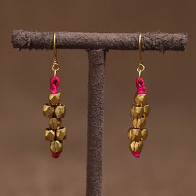 Tribal Odisha Dokra Threadwork Handmade Earrings 103
