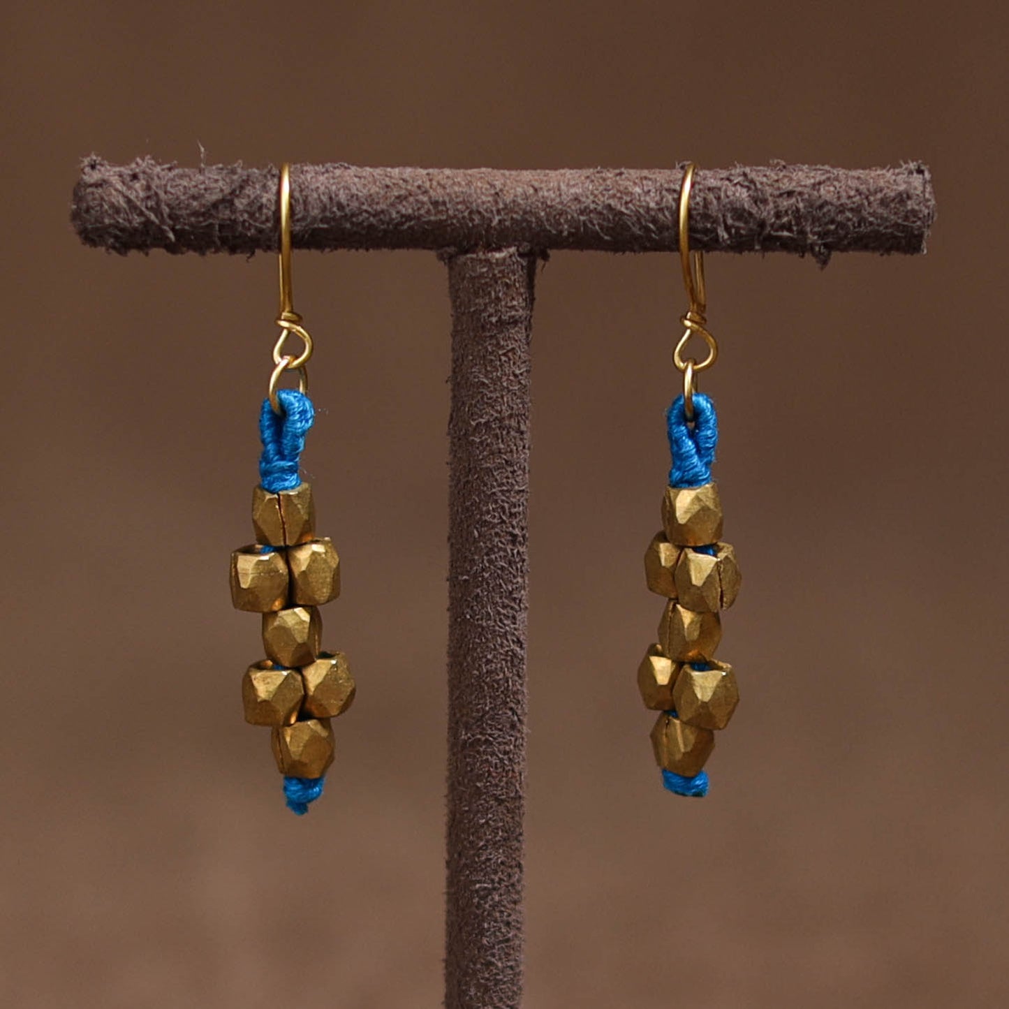 Tribal Odisha Dokra Threadwork Handmade Earrings 104
