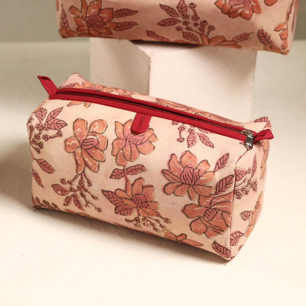 Cotton Toiletry Bag Set