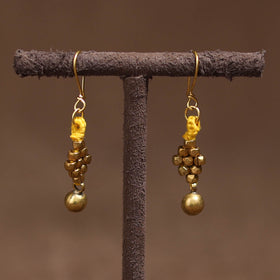Tribal Odisha Dokra Threadwork Handmade Earrings 105