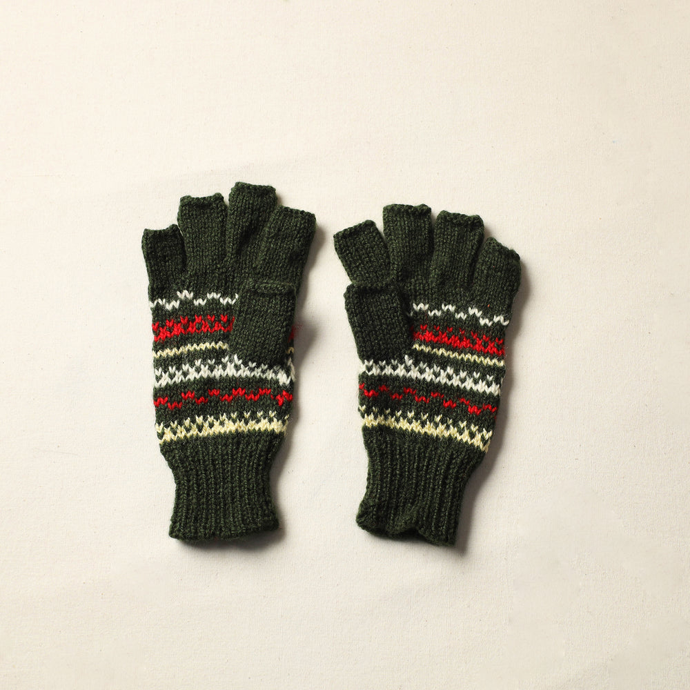 Kumaun Hand Knitted Woolen Gloves (Adult) 16