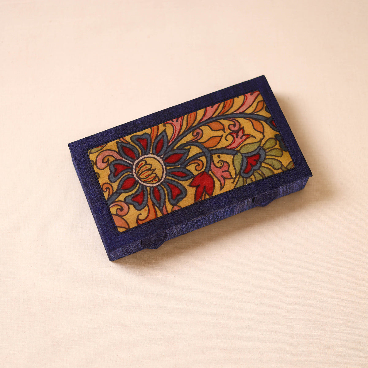 Kalamkari Handpainted Jewellery Box by Dwaraka Plus 02