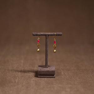 Tribal Odisha Dokra Threadwork Handmade Earrings 106