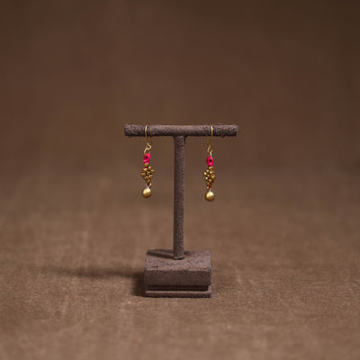 Tribal Odisha Dokra Threadwork Handmade Earrings 106
