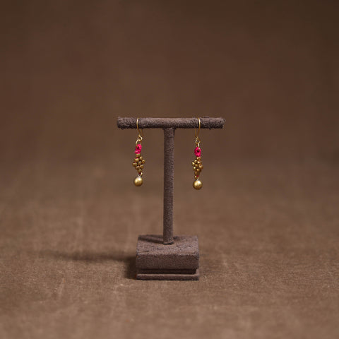 Tribal Odisha Dokra Threadwork Handmade Earrings 106