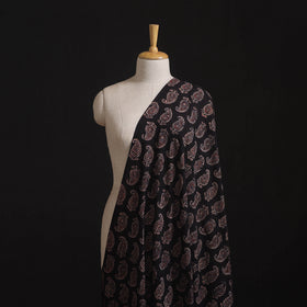 Ajrakh Hand Block Print Natural Dyed Cotton Hakoba Fabric 97