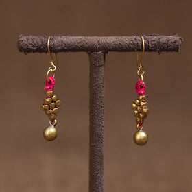 Tribal Odisha Dokra Threadwork Handmade Earrings 106
