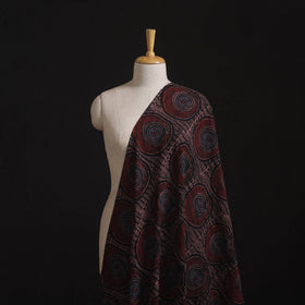 Ajrakh Hand Block Print Natural Dyed Cotton Hakoba Fabric 98