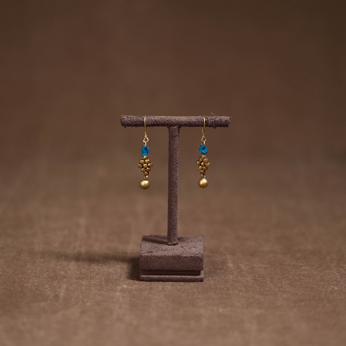 Tribal Odisha Dokra Threadwork Handmade Earrings 107