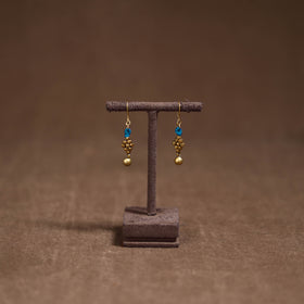 Tribal Odisha Dokra Threadwork Handmade Earrings 107