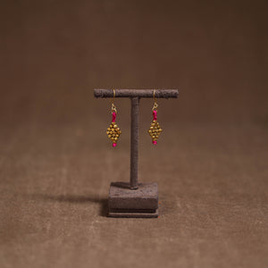 Tribal Odisha Dokra Threadwork Handmade Earrings 109