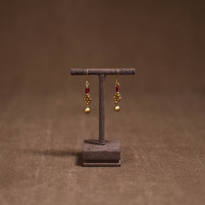 Tribal Odisha Dokra Threadwork Handmade Earrings 110