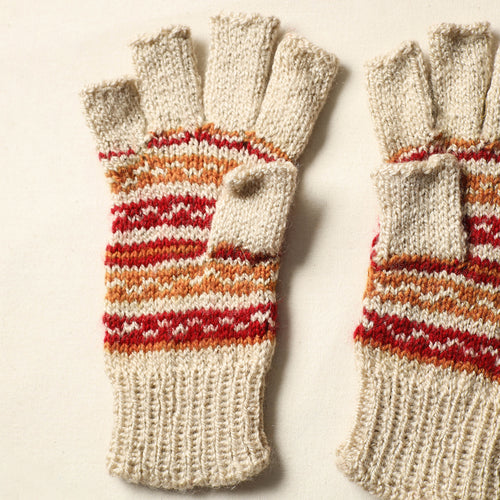 Kumaun Hand Knitted Woolen Gloves (Adult) 20