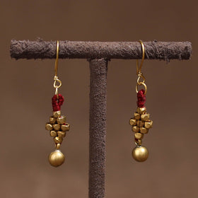 Tribal Odisha Dokra Threadwork Handmade Earrings 110