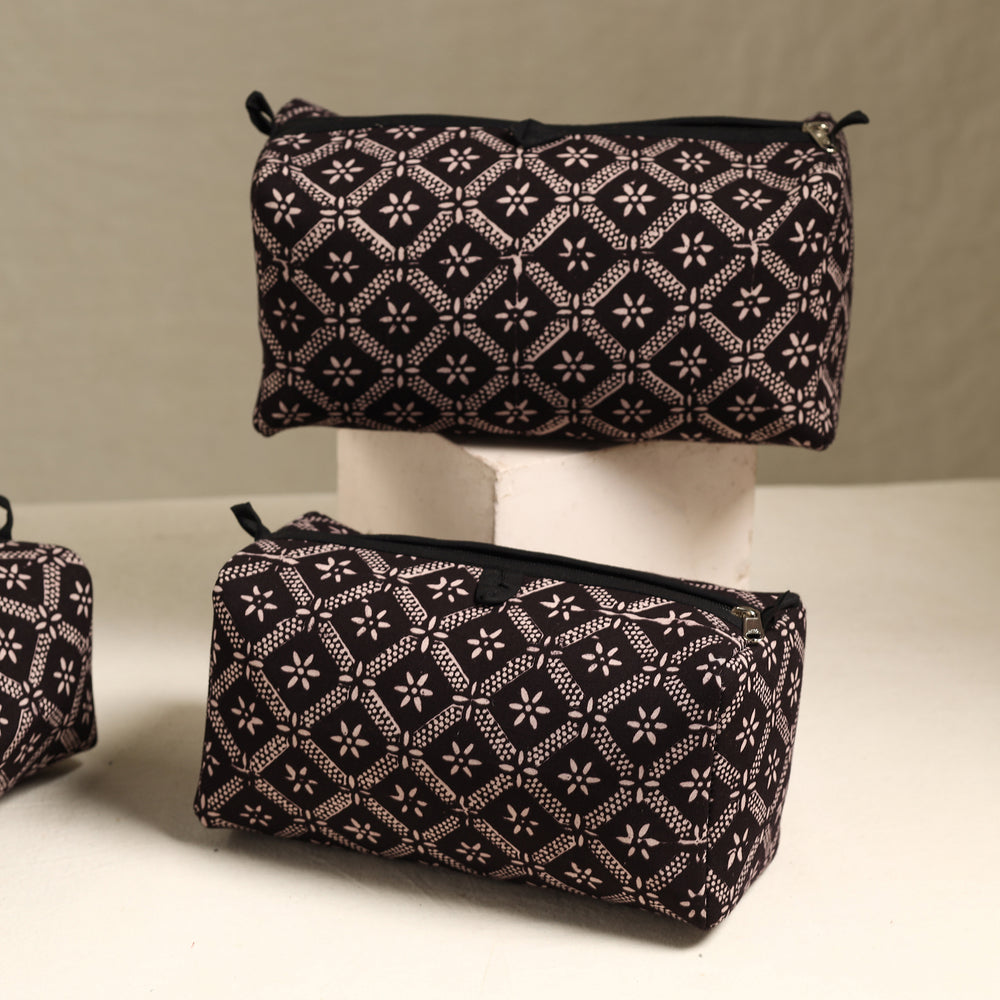 Cotton Toiletry Bag Set