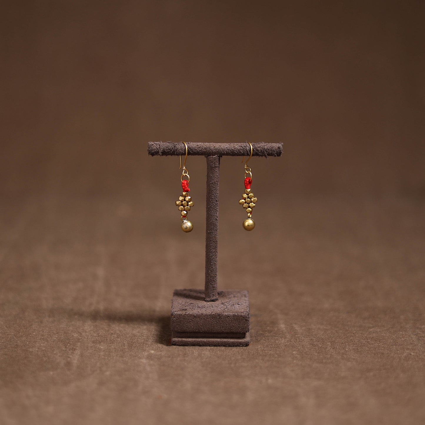 Tribal Odisha Dokra Threadwork Handmade Earrings 111