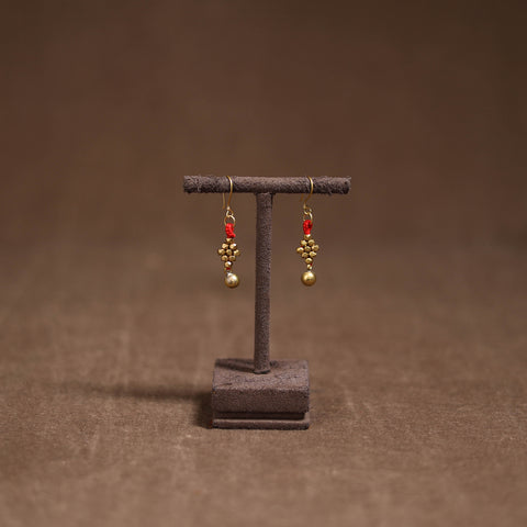 Tribal Odisha Dokra Threadwork Handmade Earrings 111
