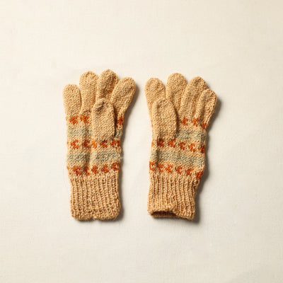 Kumaun Hand Knitted Woolen Gloves (Adult) 22