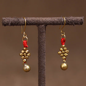 Tribal Odisha Dokra Threadwork Handmade Earrings 111