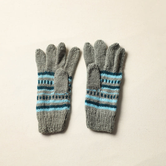 Kumaun Hand Knitted Woolen Gloves (Adult) 23