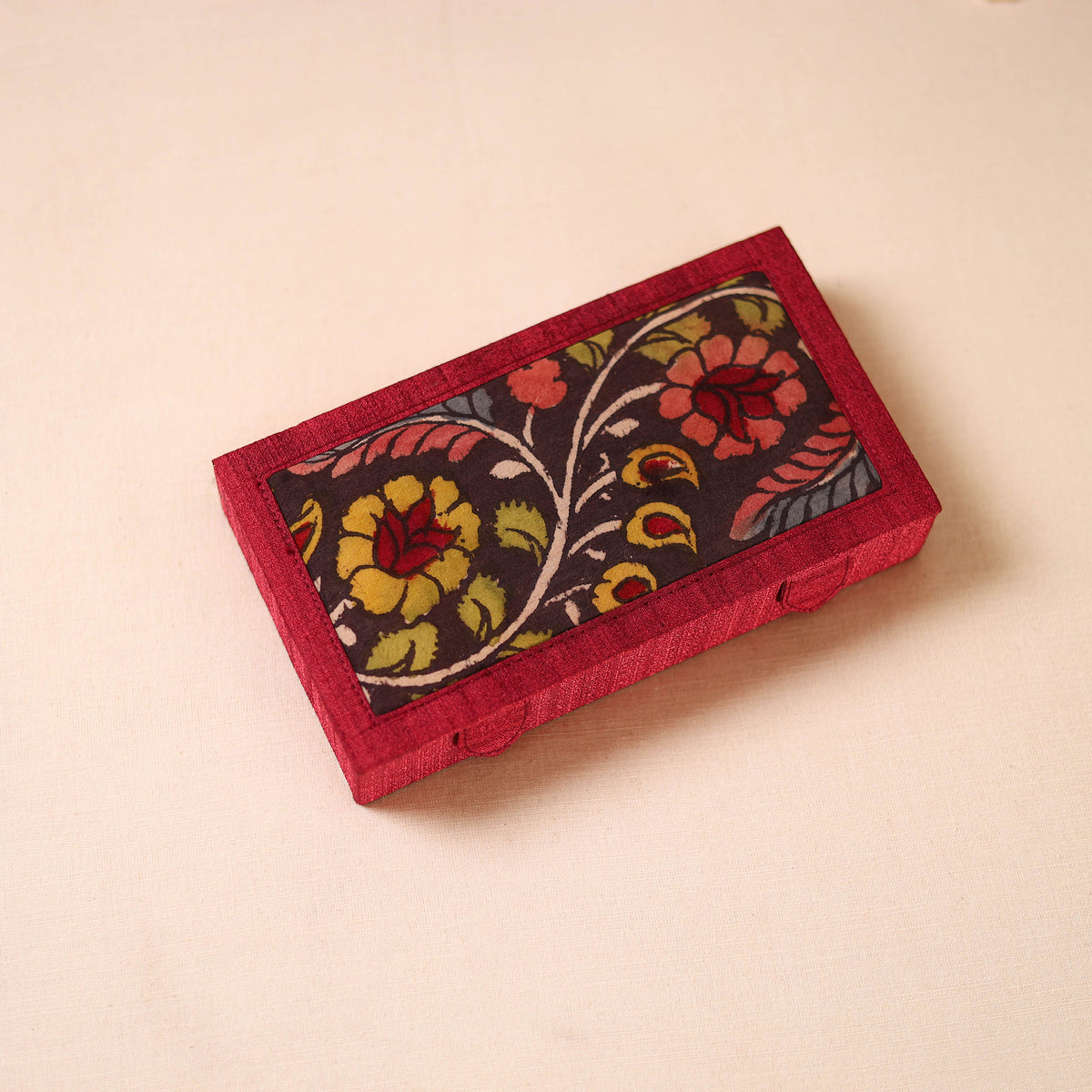 Kalamkari Handpainted Jewellery Box by Dwaraka Plus 07