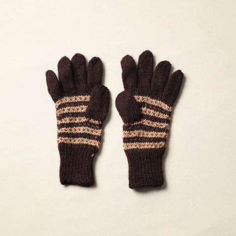 Kumaun Hand Knitted Woolen Gloves (Adult) 24