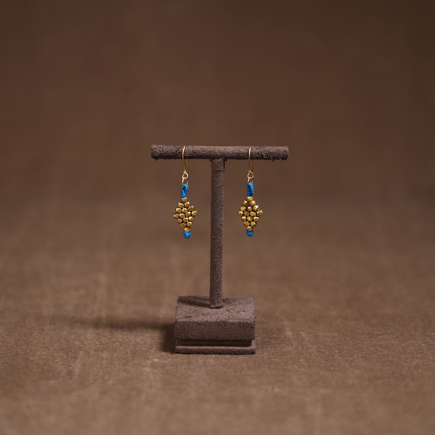 Tribal Odisha Dokra Threadwork Handmade Earrings 113