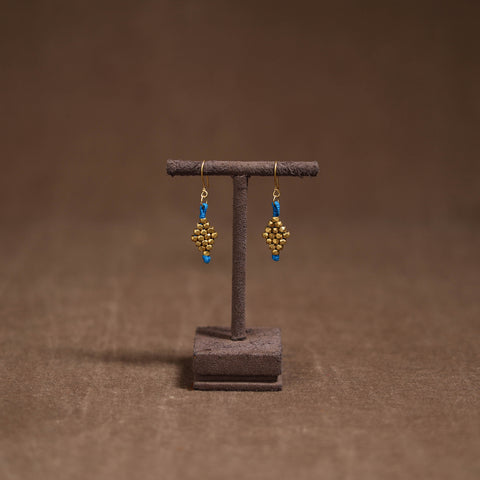 Tribal Odisha Dokra Threadwork Handmade Earrings 113