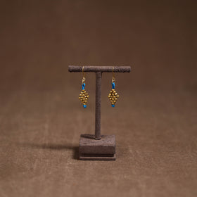 Tribal Odisha Dokra Threadwork Handmade Earrings 113