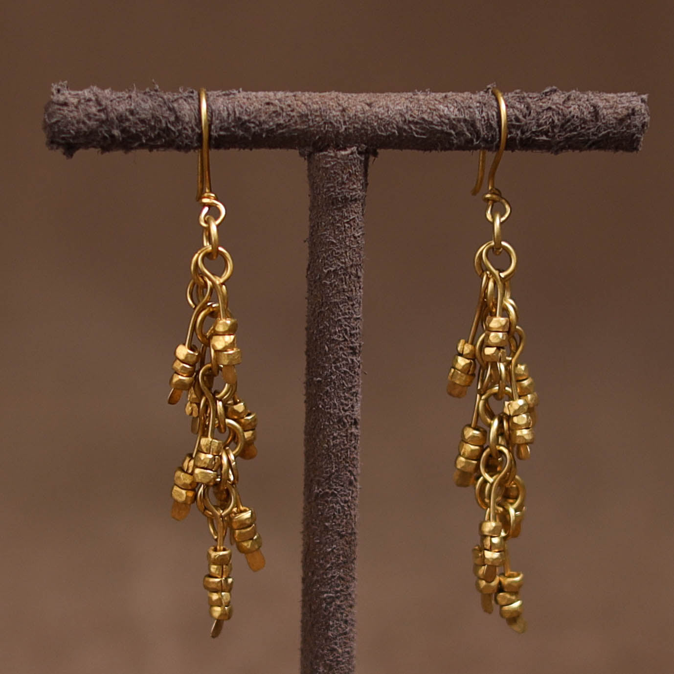 Tribal Odisha Dokra Handmade Earrings 116