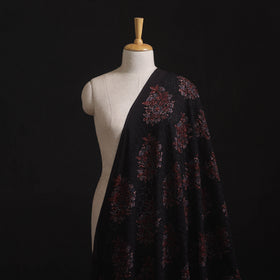 Ajrakh Hand Block Print Natural Dyed Cotton Hakoba Fabric 117