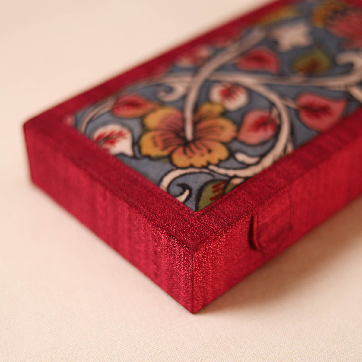 Kalamkari Handpainted Jewellery Box by Dwaraka Plus 09