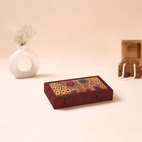 Kalamkari Handpainted Jewellery Box by Dwaraka Plus 10