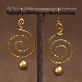 Tribal Odisha Dokra Handmade Earrings 118