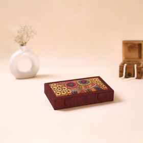Kalamkari Handpainted Jewellery Box by Dwaraka Plus 10