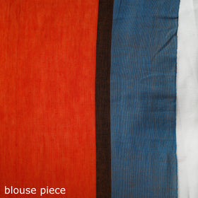  Brown Bishnupur Mul Cotton Saree from Bengal