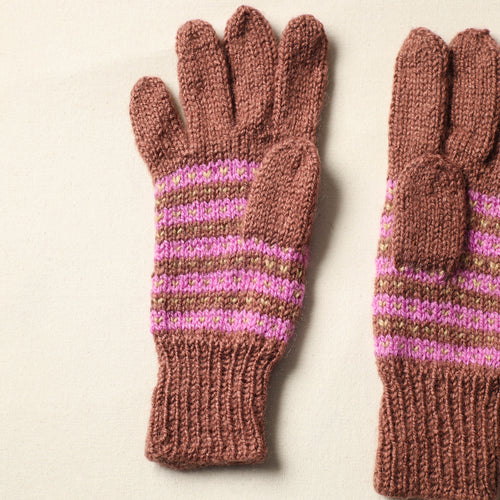 Kumaun Hand Knitted Woolen Gloves (Adult) 29