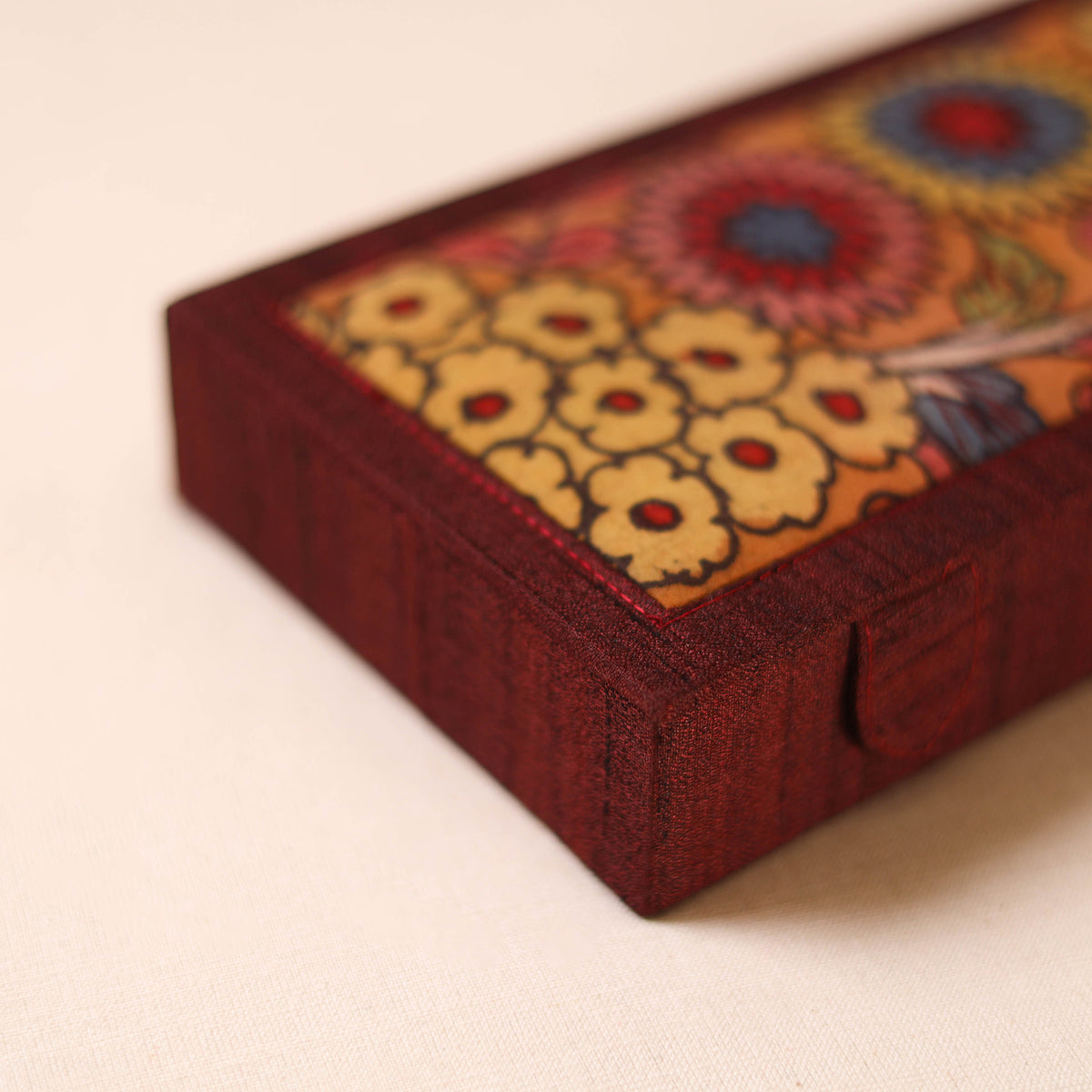 Kalamkari Handpainted Jewellery Box by Dwaraka Plus 10