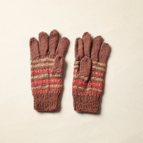 Kumaun Hand Knitted Woolen Gloves (Adult) 30