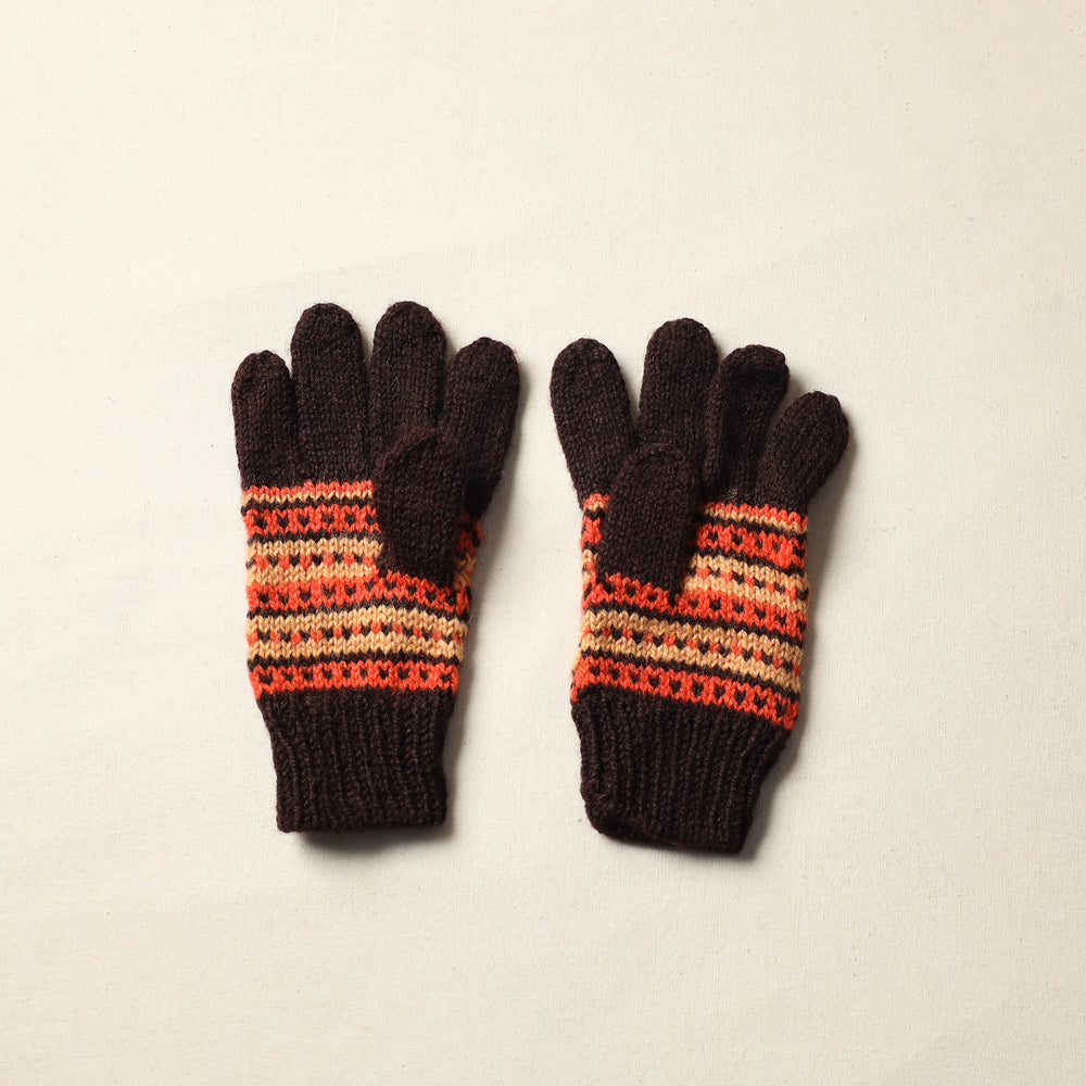 Kumaun Hand Knitted Woolen Gloves (Adult) 31