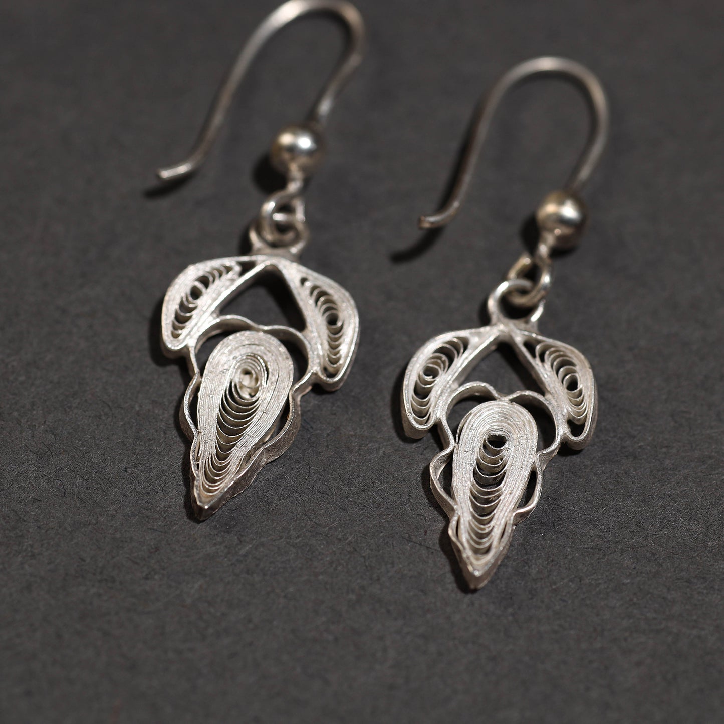 Kalinga Filigree Sterling Silver Earrings 05