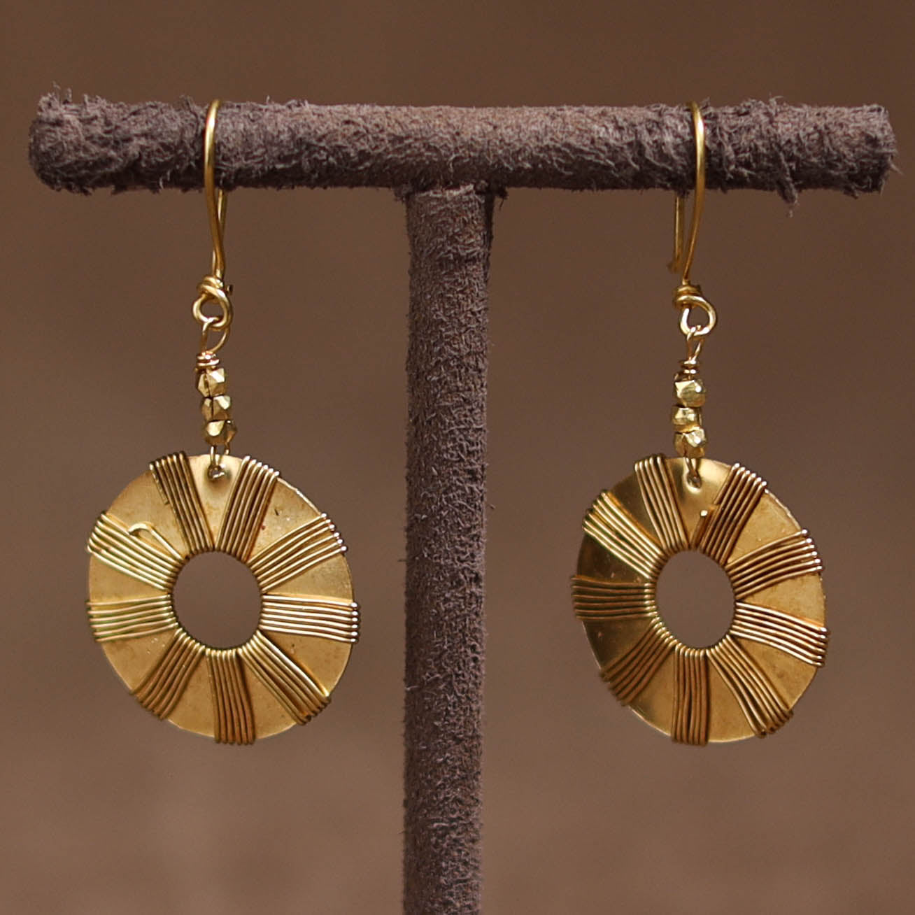 Tribal Odisha Dokra Handmade Earrings 121