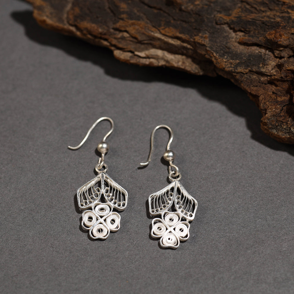 Kalinga Filigree Sterling Silver Earrings 07